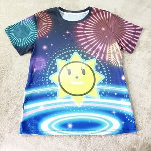 Cosmic Sunshine Hippie Festival Rave Men's Shirt